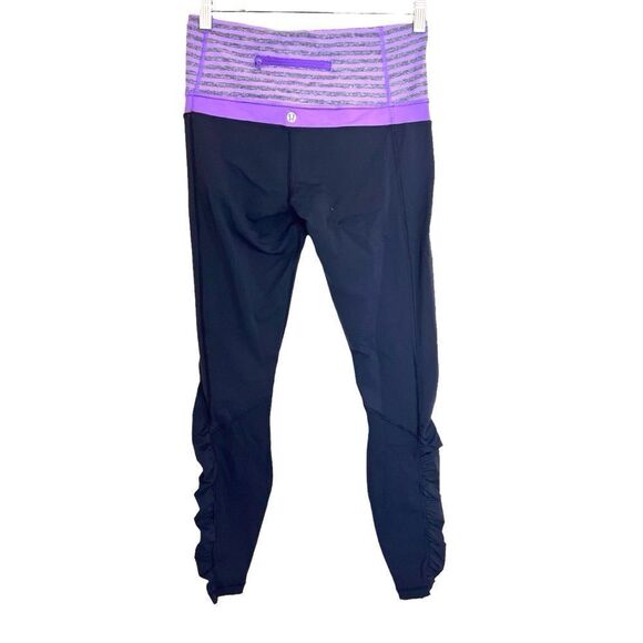 Lululemon Athletica Speed Tight Womens Comfy‎ Leggings Size 8 Compression Active - Picture 2 of 8